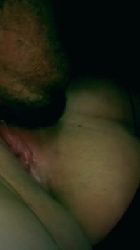 Getting Her Pussy Shaved While Sucking Black Cock Before a Fucking