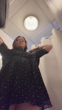 Getting Stark Bollock Naked in a Public Place to Try on New Clothes. Part 1 of 2.