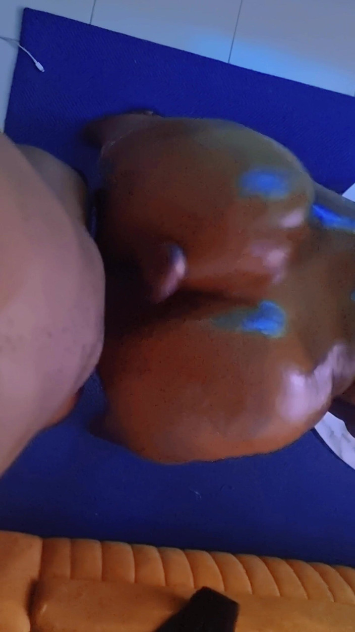 BBW queens: Wielki tyłek murzynka zniszczony przez Twardy BBC walenie pieska