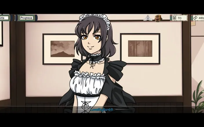 LoveSkySan69Real: Kunoichi Trainer - Naruto Trainer [v0.20.1] Part 102 Sexy Maid by Loveskysan69