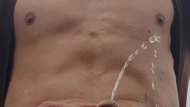 THCBDNA: Jerk, Piss and Cum in the Parking Lot