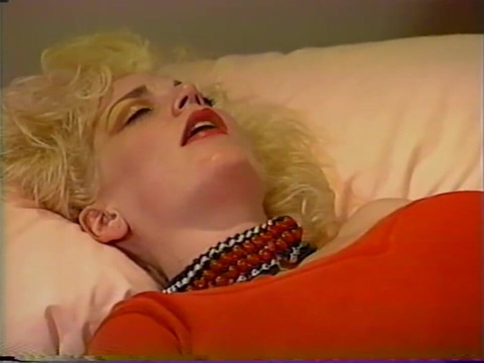 Vintage Usa: Sexy blonde big boobs woman loves the black cock in...