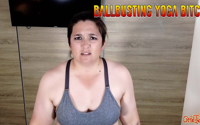 Wild Phoenix: Taşak ezme yoga kaltak: ürperticiler için taşaklara tekme