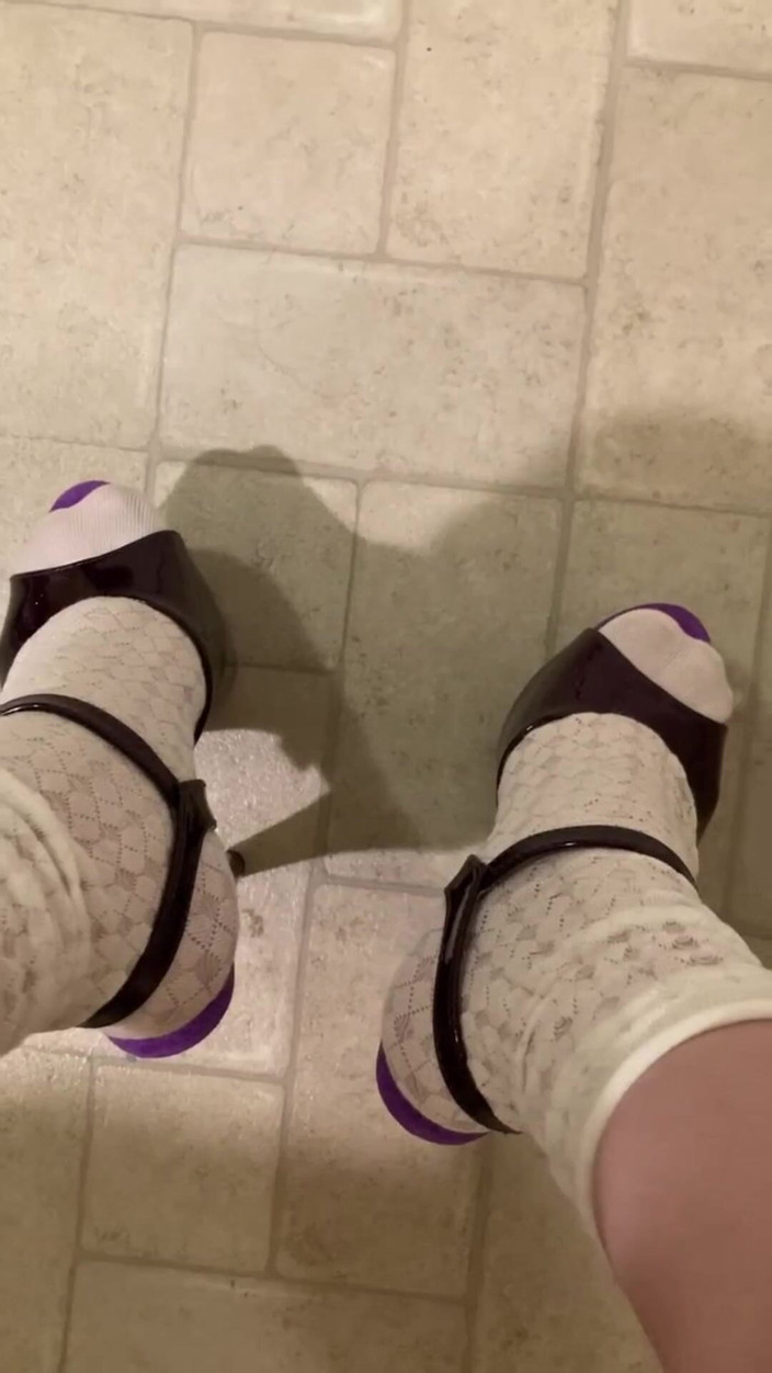 Elianna: Tacchi a spillo viola