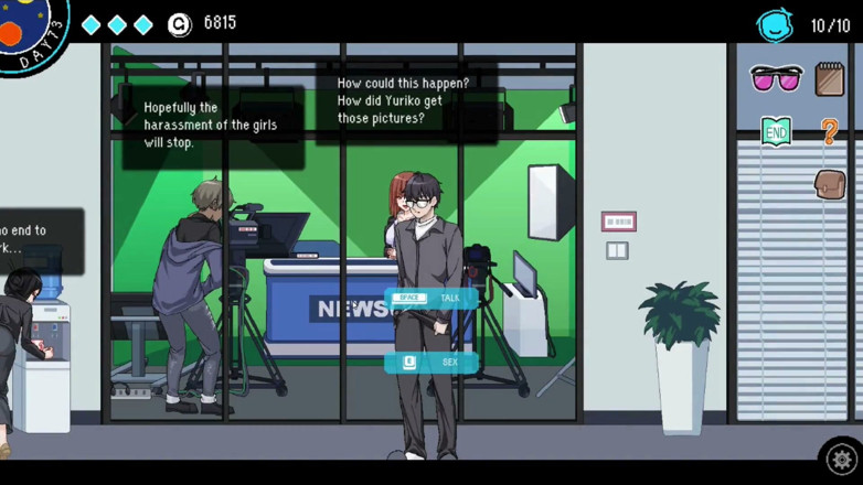 NSFWOtaku: Hentai oyunu - tv istasyonu hentai seks sahneleri (tv spikeri, otobüs durağı...