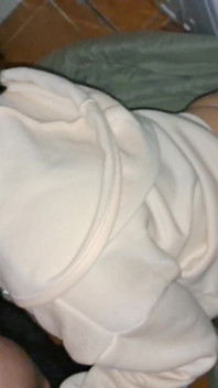 Hot Latina Wife in White Socks Eats Neighbor's Cum