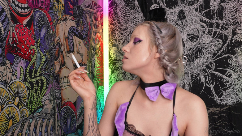 Vasya Sylvia: Menyedut asap manis rokok dalam kostum arnab!