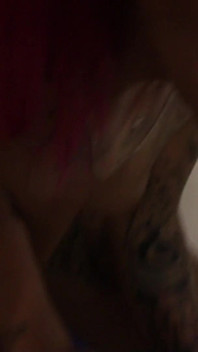 Pink slut and her small vibrator
