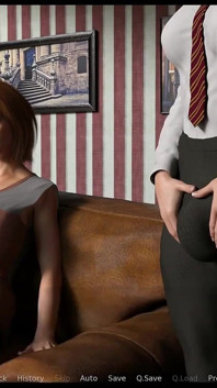 Jeu hentai d’élevage DE MILF Futa Ntr, épisode 5, la petite bite de son mari n’arrive pas à la mettre enceinte !