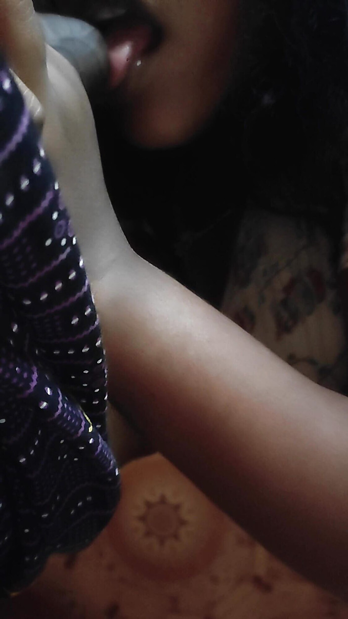 Realmallucouplevlog: Chennali Dívka Suking Sloužící péro