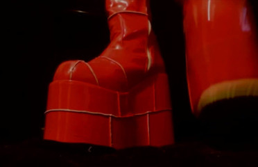 The Goddess Simone: Gothic trample cock boots