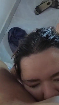 Subduing a ponižování tohoto baculaté prase s tvrdým šukáním obličeje