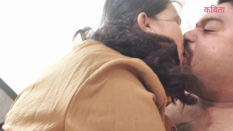 Kavita _zawazawi: Desi Indian Marathi Kavita bhabhi riding on Tatya lover Dick