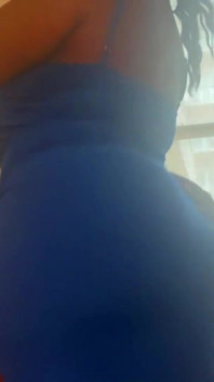 Dirty Diana gets fucked in her long blue dress