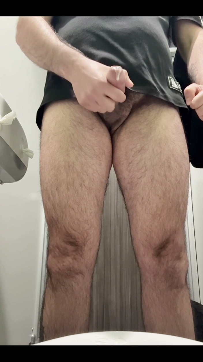 Growing teddy: Uncut Cock and Cumshot