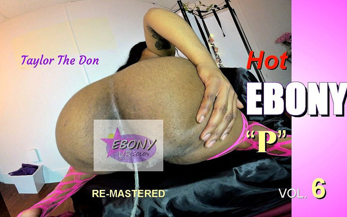 Ebony VR solos virtual reality adult films: Gorąca murzynka pee vol. 6 ponownie mastered