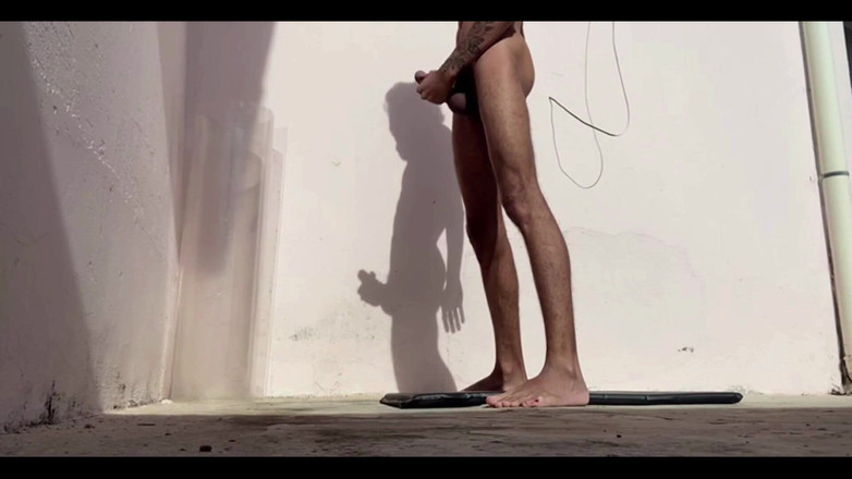 arabeputo: 흥분한 아침에 스트레칭.