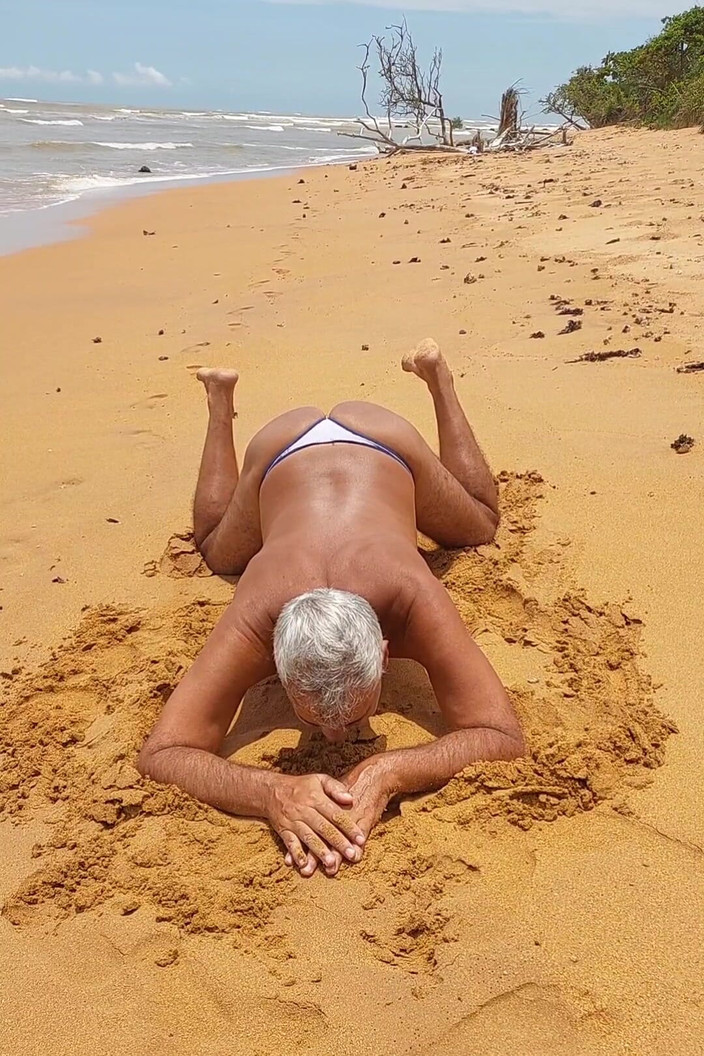 Ladysilvas: Ladysilva Na Praia Que Puta Da Bunda Gostosa