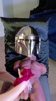 Mando’s Panty Tease and Blowjob