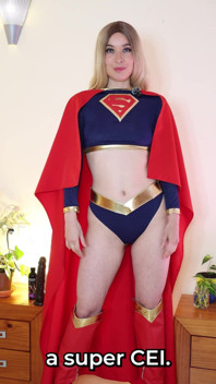 Super Girl führt eine CEI und JOI für dich durch