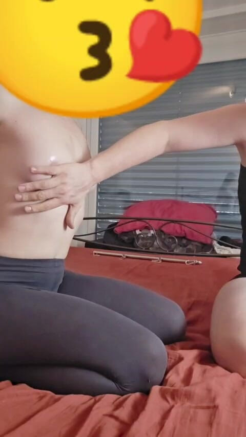 Swissapple: 기름진 가슴 BDSM 1부 4