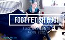Alice Mayflower Productions: Foot fetish and JOI - Solo Girl
