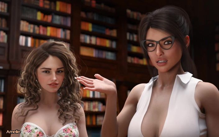 Miss Kitty 2K: Lust Academy 3 - parte 286 - una bibliotecaria sabe por Misskitty2k