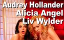 Edge Interactive Publishing: New Alicia Angel &amp;amp; Audrey Hollander &amp;amp; Liv Wylder Lesbo Ggg Pink...