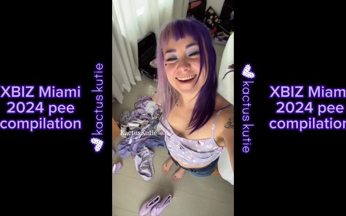 Kactus kutie: Xbiz Miami 2024 pis , compilación