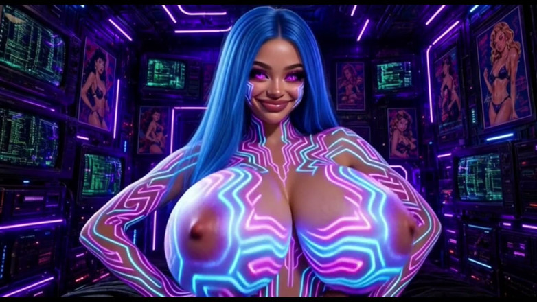 Hot girl dancing: Funny Boobs Jokes, Ai Animation