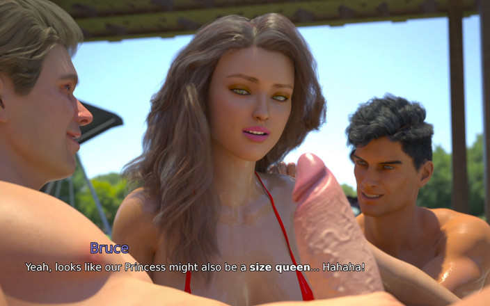 Hotgame Studio X: 내 베프와 함께하는 신혼부부 소피아의 휴가를 깨우는 리암의 바람난 남편 - 8부