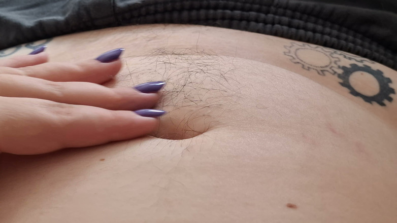 alucidfever: Worship My Hairy BBW Bellybutton
