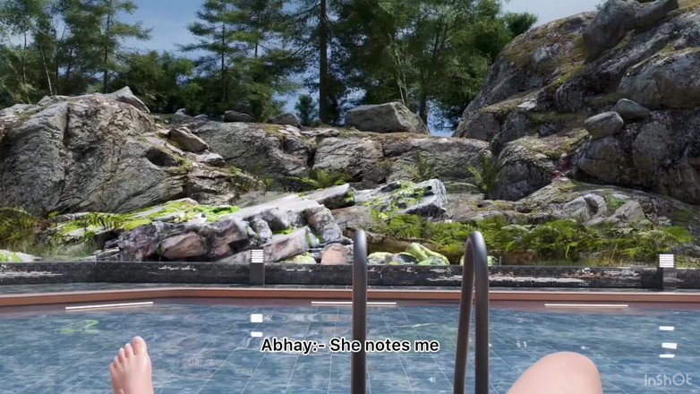 Hot sex game: Ngentot pacarku di kolam renang