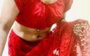 Bambi studio: Indian Crossdresser Strip Dance in Saree