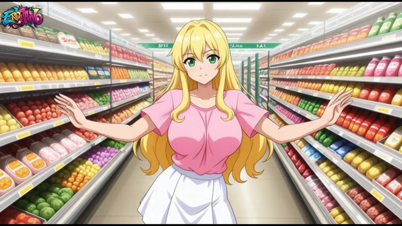 Erojano: Süpermarket Kızı Patronuna aşık Oldu Anime aşkı