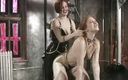 Erotic Female Domination: Short haired redhead domme dominating her girlfriend
