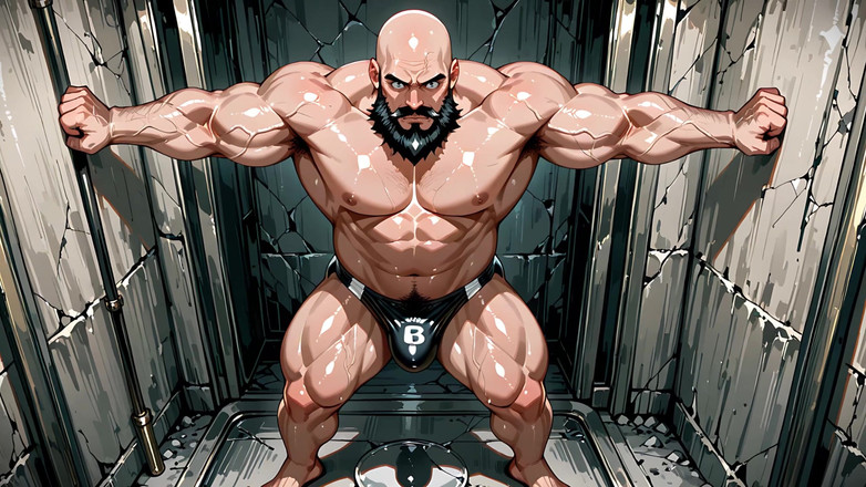 Erotic Man: Ai Shirtless Hunks med utbuktningar