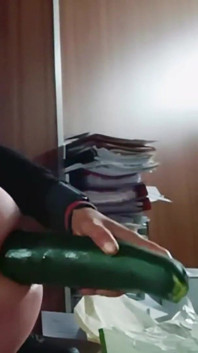 Boy in a Paper Factory and Opens His Ass