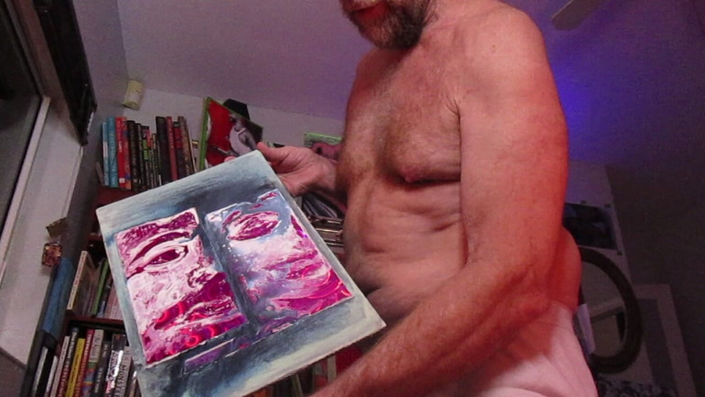 Hairyartist: Menunjukkan untuk Awak Dalam Seluar Putih oleh Hairyartist