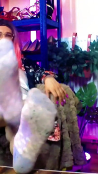 Lady Angela Cute but Dirty Socks