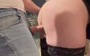 French femdom: I get fucked doggy style and I put big ass...