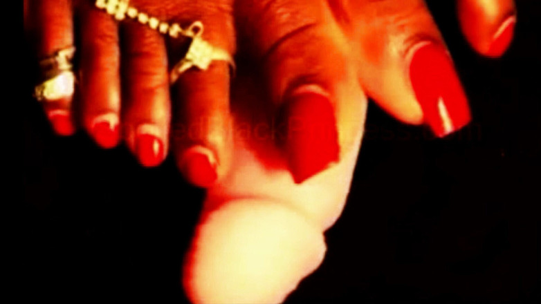 The Goddess Simone: 足オナニーいじめ