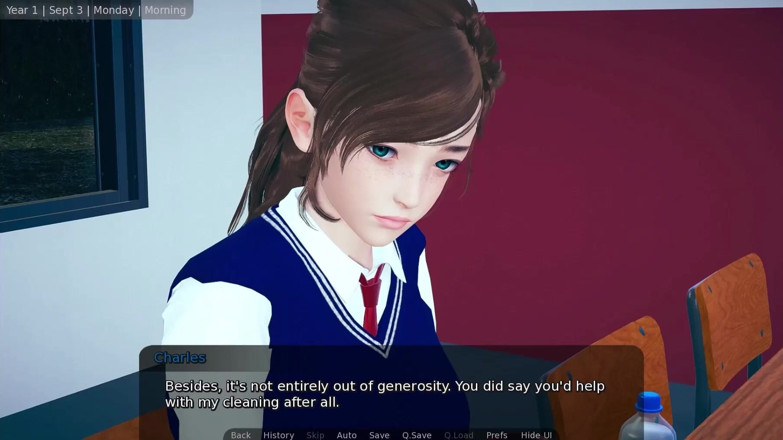 Visual Novels: Cosy Cafe Part 3 - Sexy Headmistress