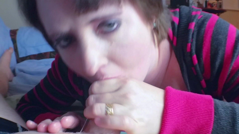 Kennedy Channing: Amateur MILF Step-stepmom Best Blowjob Ever POV
