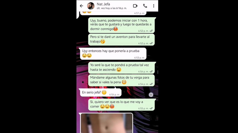 Armando Vicente: Whatssapp panas dengan si jalang Bos Saya Berakhir Dengan Pengakhiran...