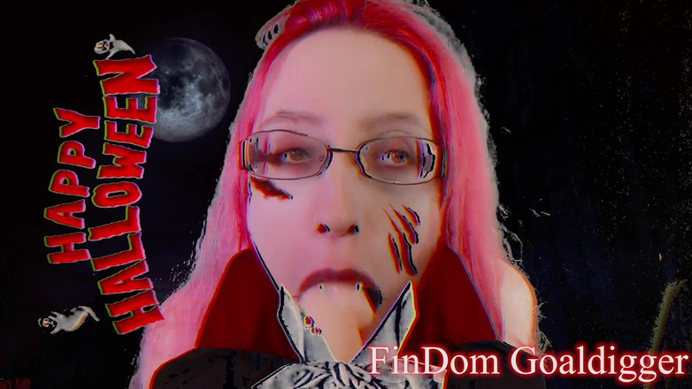 FinDom Goaldigger: ハッピーハロウィン変身