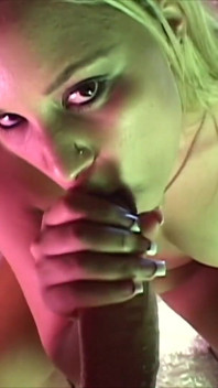 Skyline Is the Limit - Blonde Babe Gets Her Tits Throat & Feet Fucked