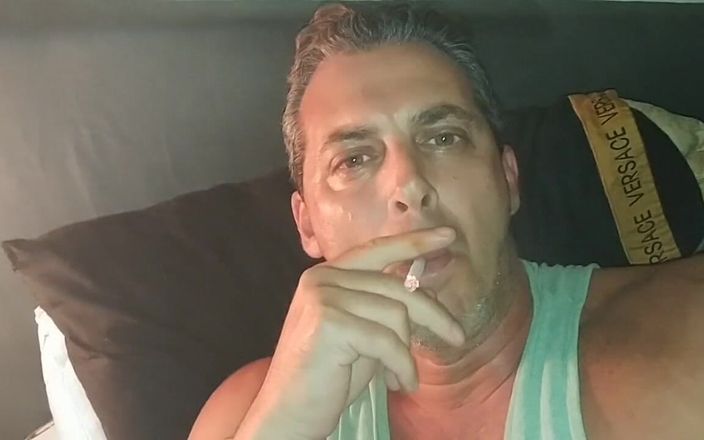 Cory Bernstein: Cory Bernstein Smoking Cigarette Jerking Cock in Sex Tape