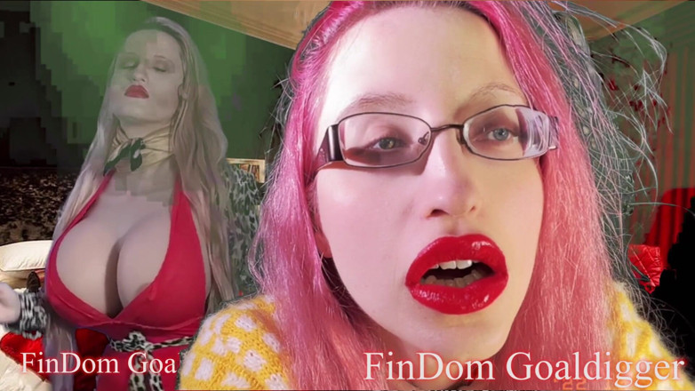 FinDom Goaldigger: 오렌지 빅 립 변신