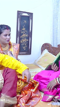 Desi Horny Indian Three Bhabhi Wants to Get Fucked by Their Dewar Like a Bhabhi's Groupsex Party ( Hindi Audio )